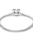 Pandora Disney Slangenschakelarmband Met Mickey Mouse-Sluiting Van Moments 593061C00, exclusief en kwalitatief hoogwaardig. Ontdek nu!