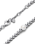 Pandora armband Behandelde Gecultiveerde Zoetwaterparel en Kralen 593173C01 - PansiteNederland.nl