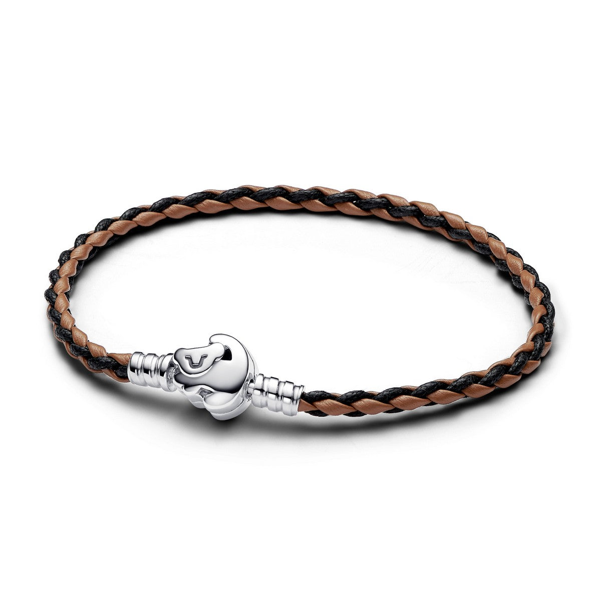 Disney The Lion King Sluiting Pandora Moments Gevlochten Leren Armband 593361C01 - PansiteNederland.nl