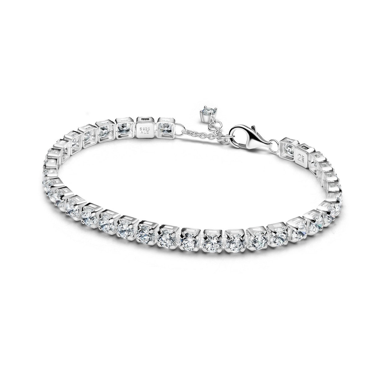 Pandora Sprankelende, opvallende tennisarmband zilver - 593539C01