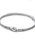 Pandora Studded Armband met Studded Sluiting 593681C00 - PansiteNederland.nl