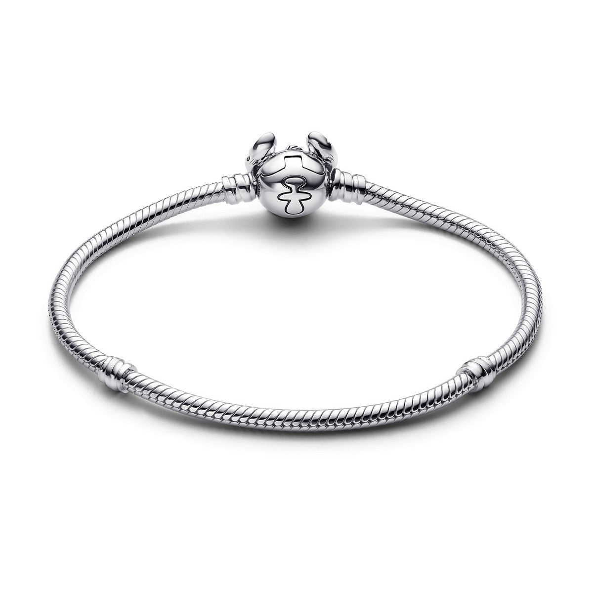 Pandora Disney Stitch Snake Chain Armband zilver - 593738C01