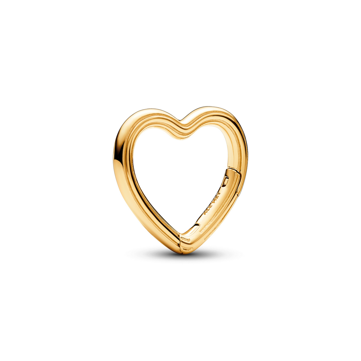 Pandora ME Hart Openbare Schakel goudverguld bedel - 760081C00