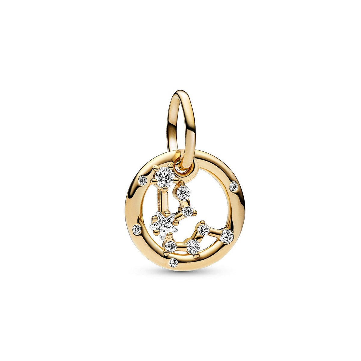 Pandora Dierenriem hangende bedel Waterman goudverguld - 762717C01