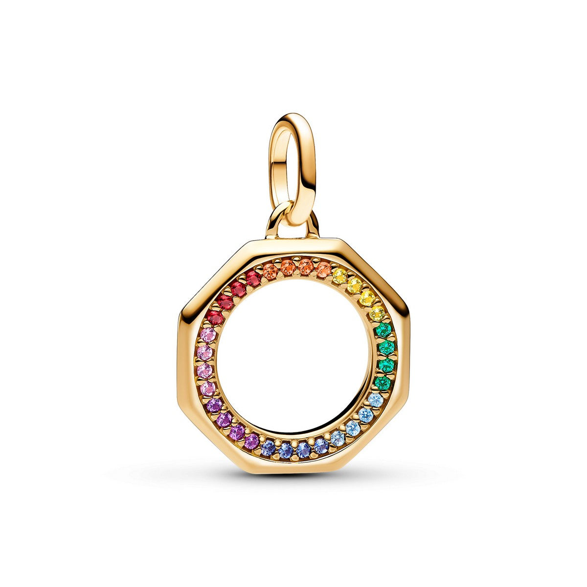 Pandora ME Regenboog Medaillonbedel goudverguld medallion - 763368C01