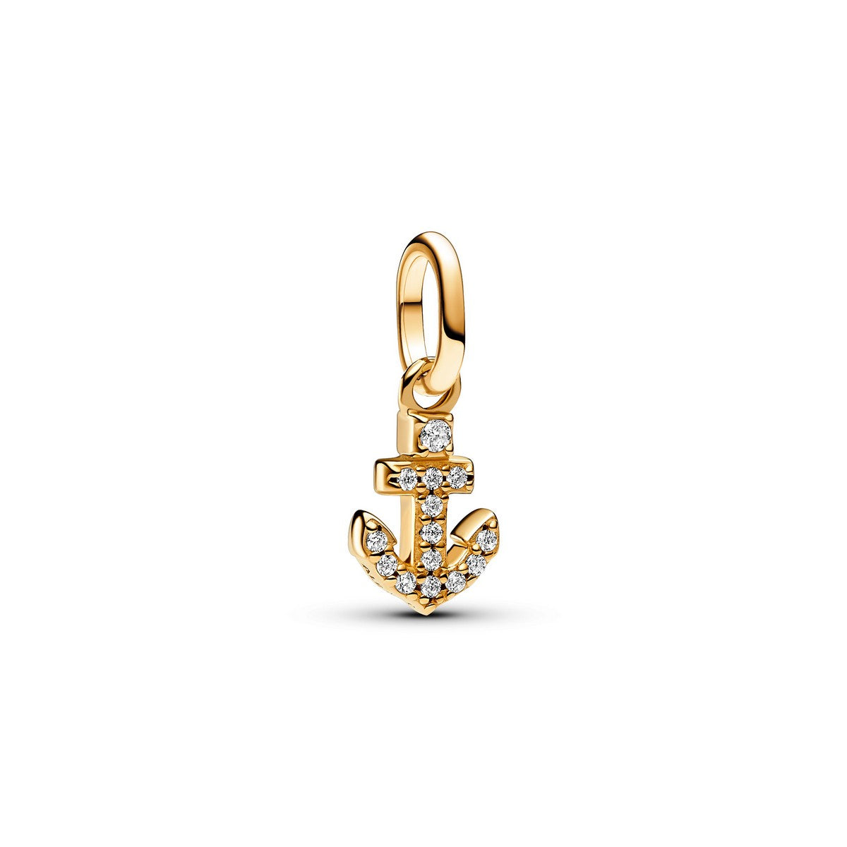 Pandora ME Anker Mini Hangende Bedel goudverguld - 763369C01