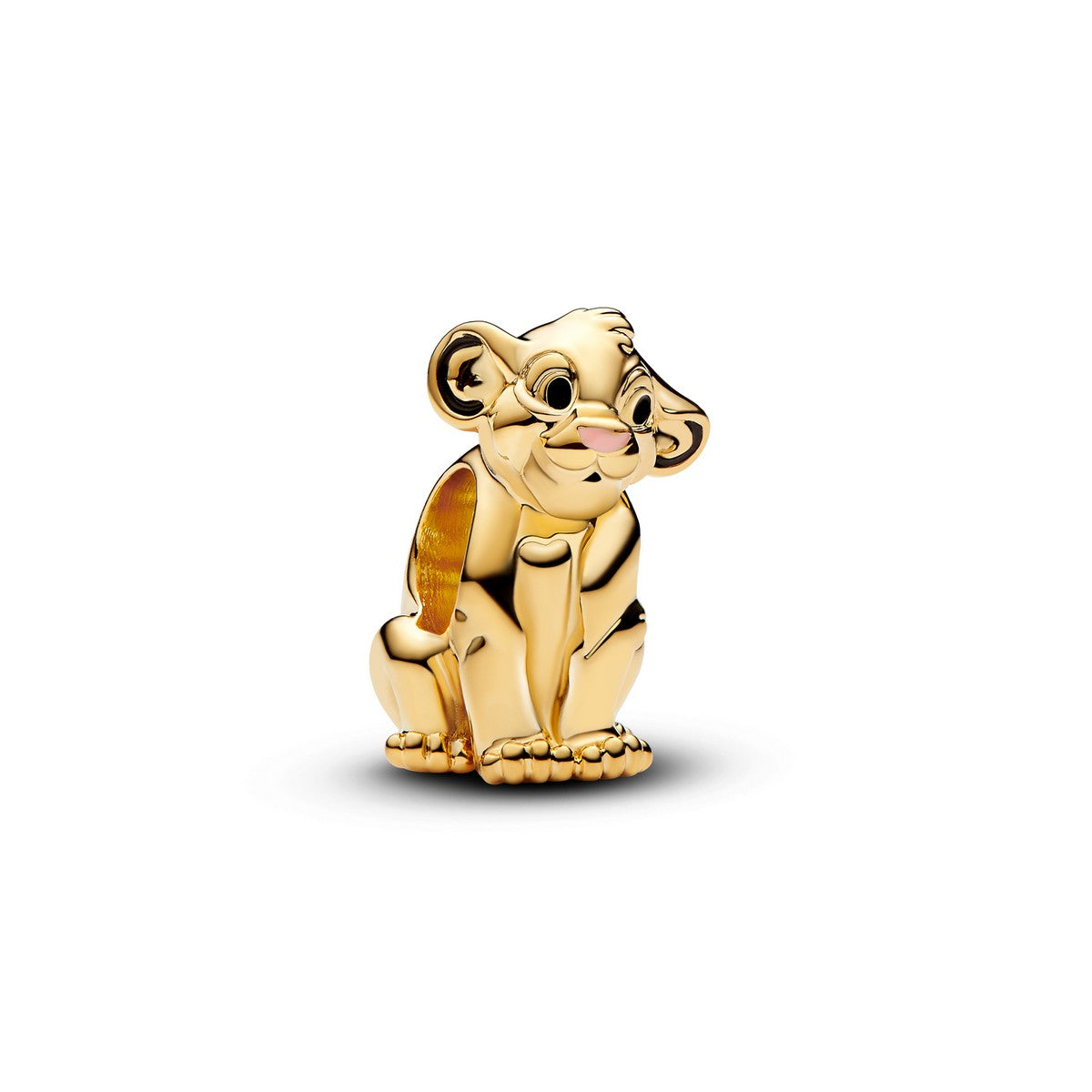 Pandora Disney The Lion King Simba Bedel goudverguld - 763376C01