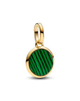 Pandora Groene Graveerbare Mini Medaillon Bedel 763389C01 - PansiteNederland.nl
