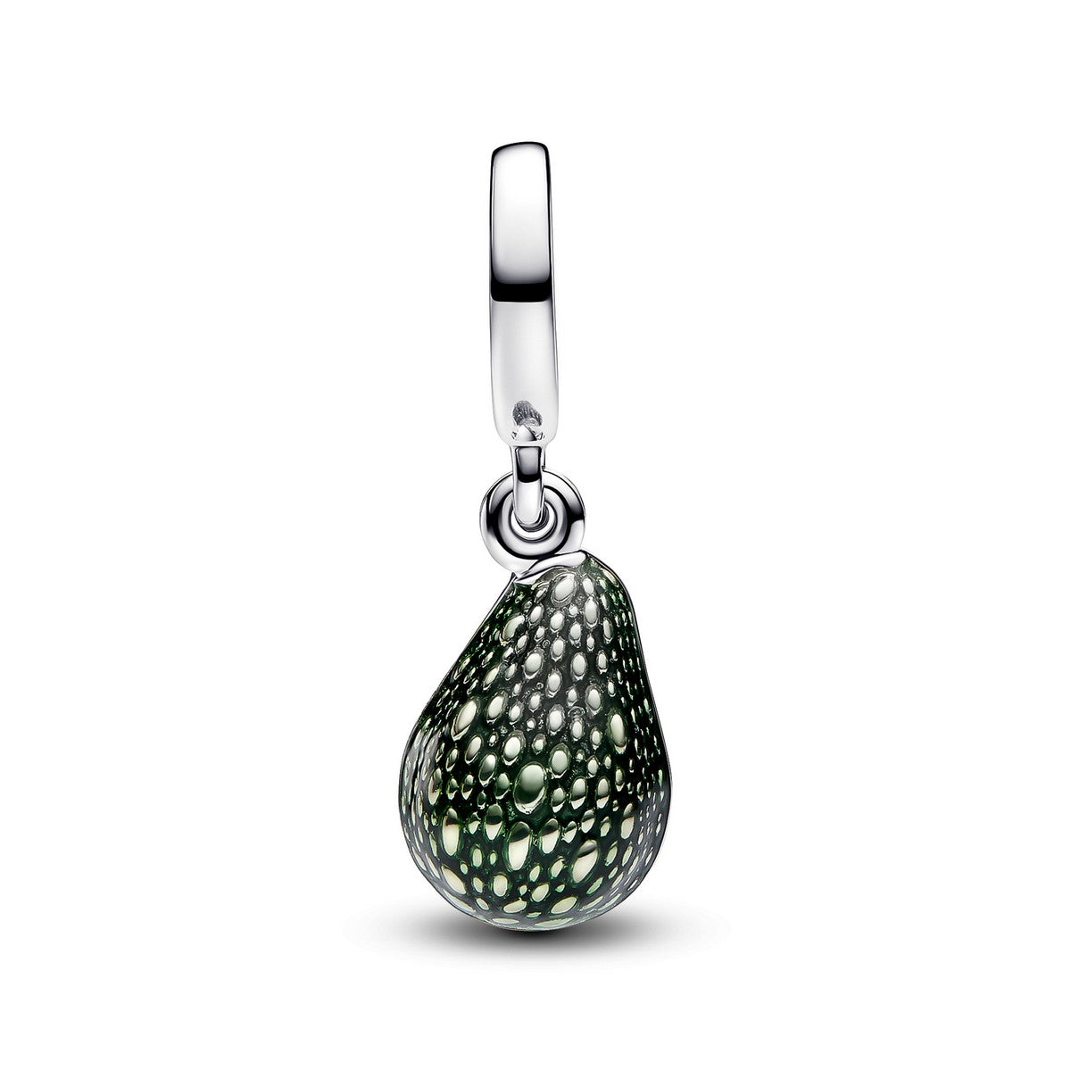 Pandora Avocado Dubbele Hangende Bedel bicolor zilver en goudverguld - 763405C01