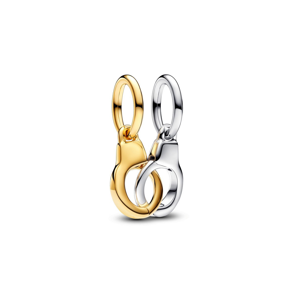 Pandora Te Openen & Deelbare Handboeien Hangende Bedel bicolor zilver en goudverguld - 763435C00