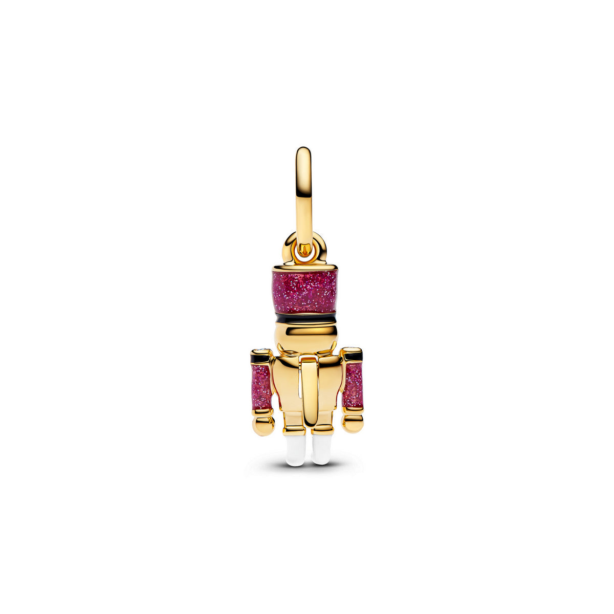 Pandora Notenkraker Hangende Bedel 763583C01 – Verguld Zilver