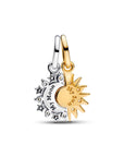 Pandora Deelbare hangende bedel met zon en maan - 763585C01 - PansiteNederland.nl