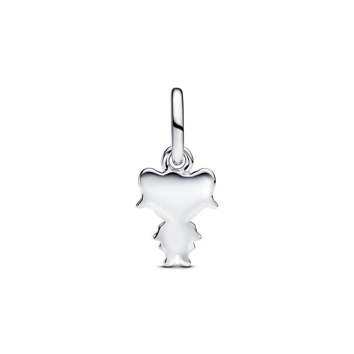 Pandora Hangende bedel met happy girl bicolor zilver en goudverguld - 763601C00