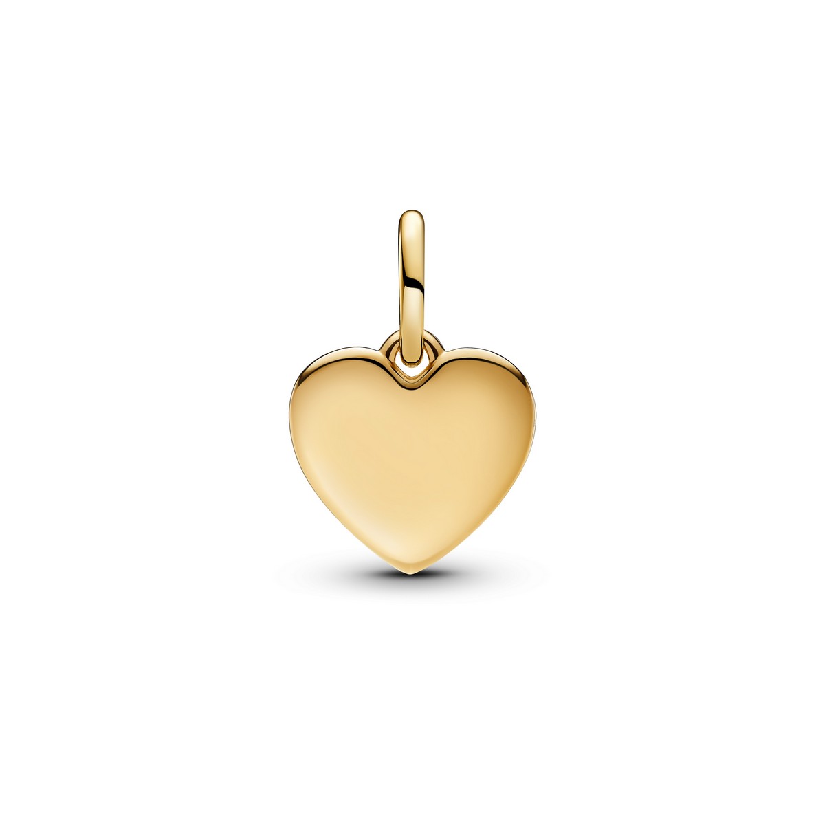 Pandora Hangende bedel met graveerbaar love-hart goudverguld - 763604C01