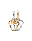 Pandora Disney Mickey Mouse & Minnie Mouse Deelbare Hangende Bedel 763650C01 - PansiteNederland.nl