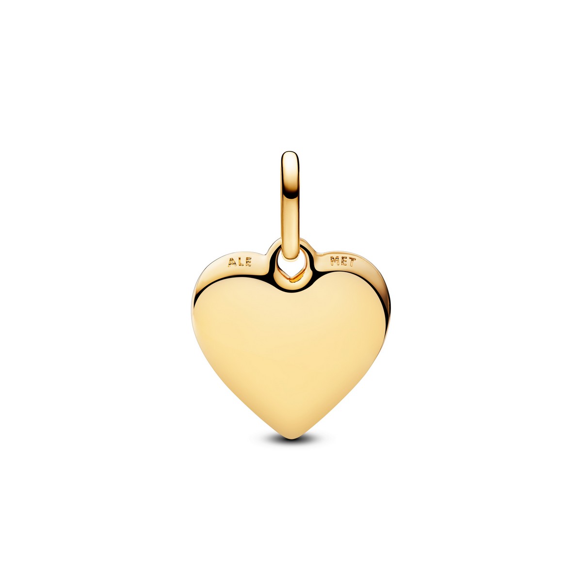 Pandora Graveerbaar Hart Medaillonbedel goudverguld medallion - 763824C00