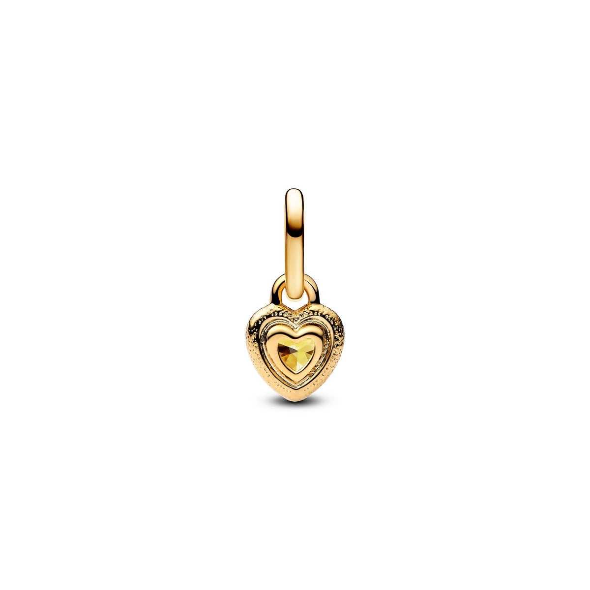 Pandora Hart Mini-Hangende Bedel goudverguld - 763862C01