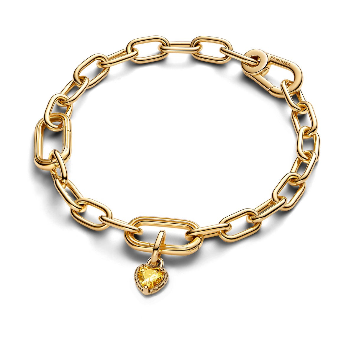 Pandora Hart Mini-Hangende Bedel goudverguld - 763862C01