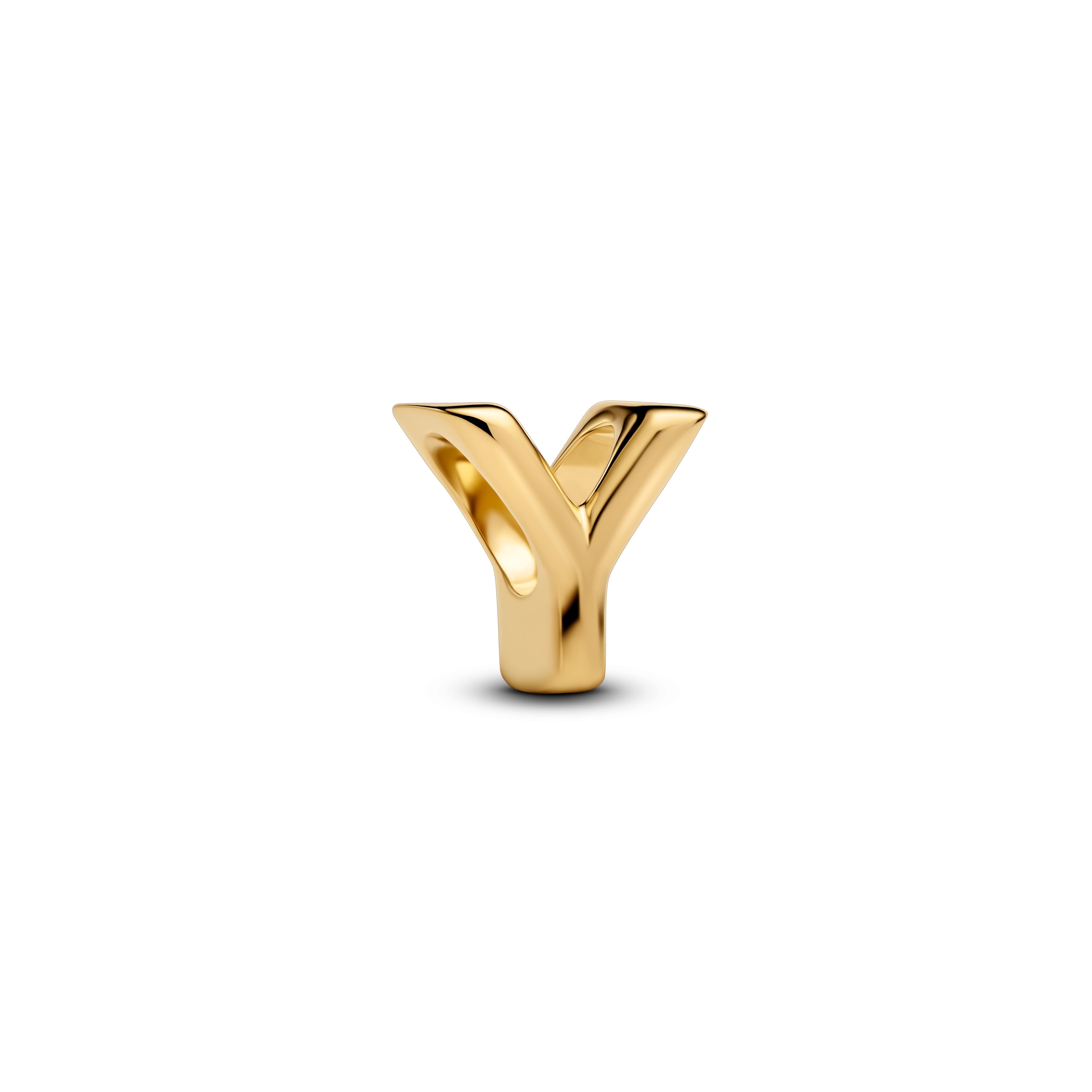 Pandora Letter Y Alfabetbedel goudverguld letterbedel - 763971C00