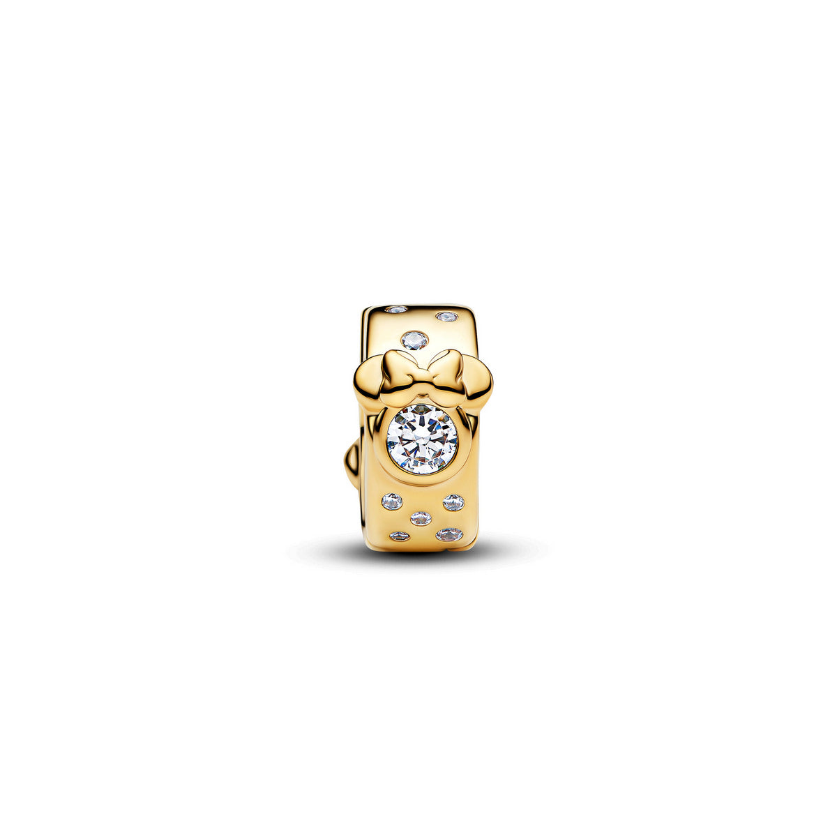 Pandora Disney Mickey & Minnie Clip Bedel 764130C01 – Verguld Zilver