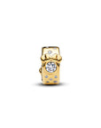 Pandora Disney Mickey & Minnie Clip Bedel 764130C01 – Verguld Zilver