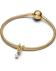 Pandora Gedraaid Hart Bedel 764138C01