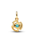 Pandora Marvel Iron Man Hangende Bedel met Arc Reactor 764216C01 – Verguld Zilver
