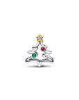 Pandora Kerstboom Bedel 764248C01 – Tweekleurig Zilver