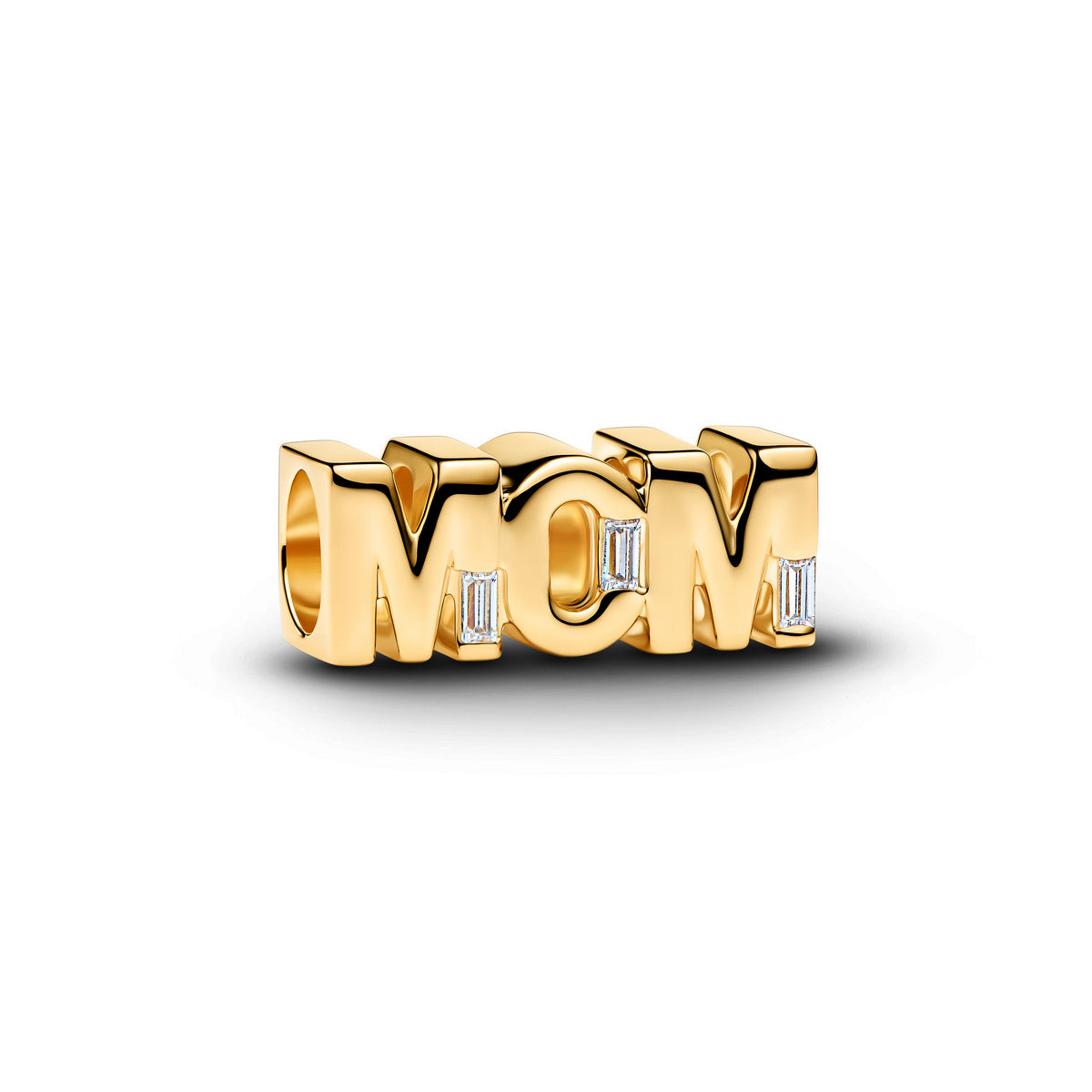 Pandora Omkeerbare Mum Bedel goudverguld - 764459C01
