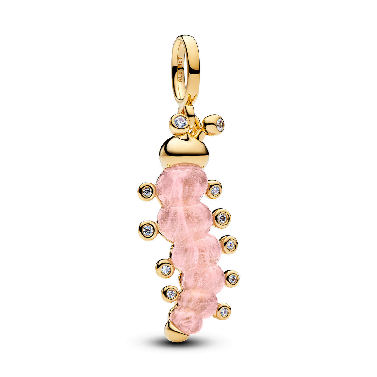 Pandora Roze Rups Bedel goudverguld - 764489C01