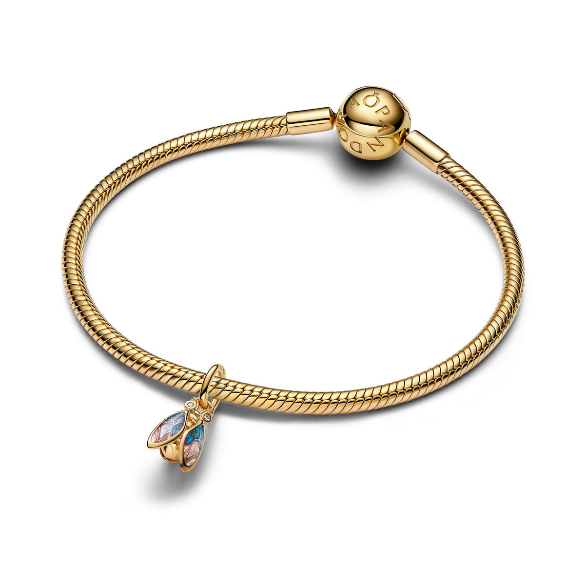 Pandora Cicada Hangende Bedel goudverguld - 764490C01