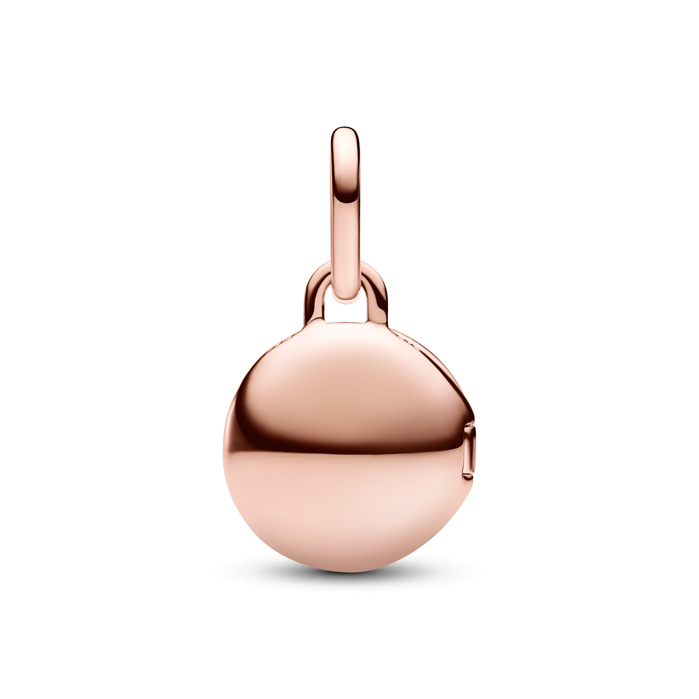 Pandora Te openen & graveerbare liefdesmedaillon hangende bedel roségoudverguld medallion - 783066C01