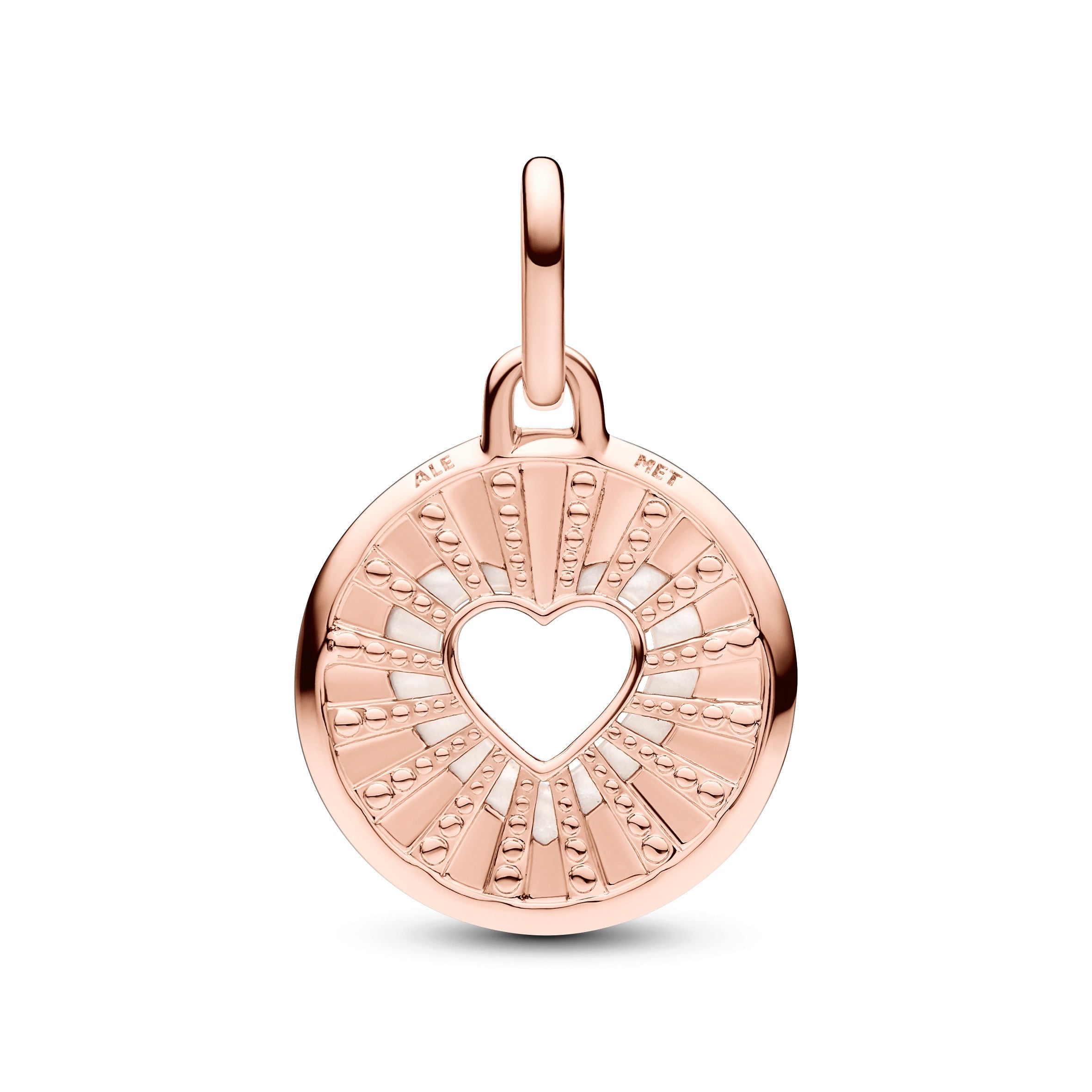 Pandora ME medaillonbedel harten roségoudverguld medallion - 783080C01