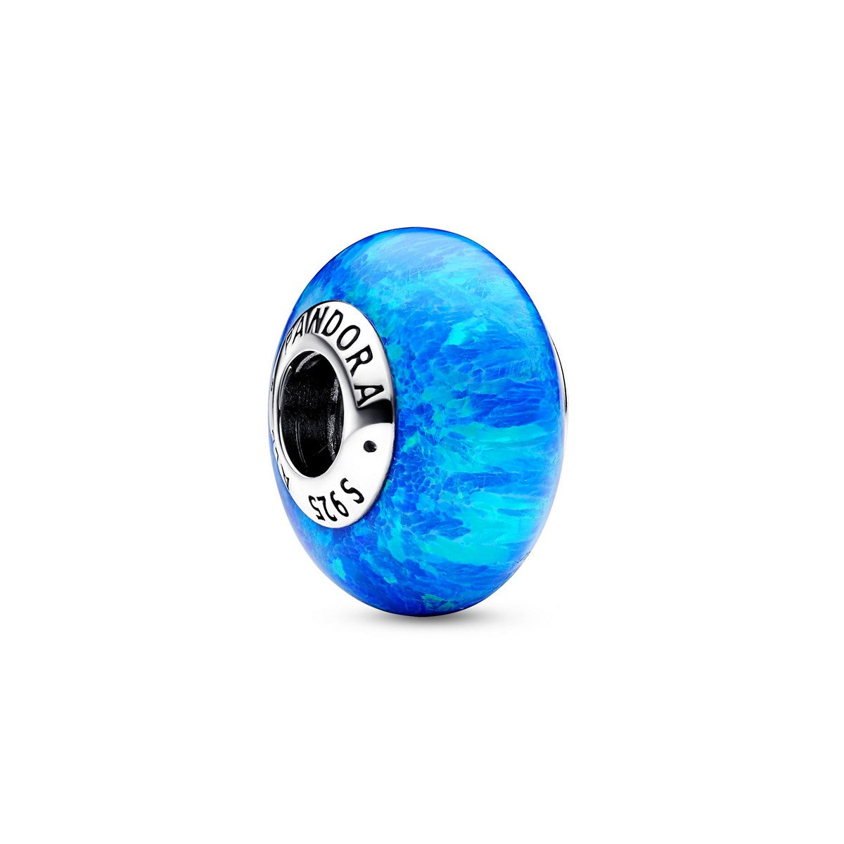 Pandora Opalescent Oceaan Blauwe Bedel zilver - 791691C02