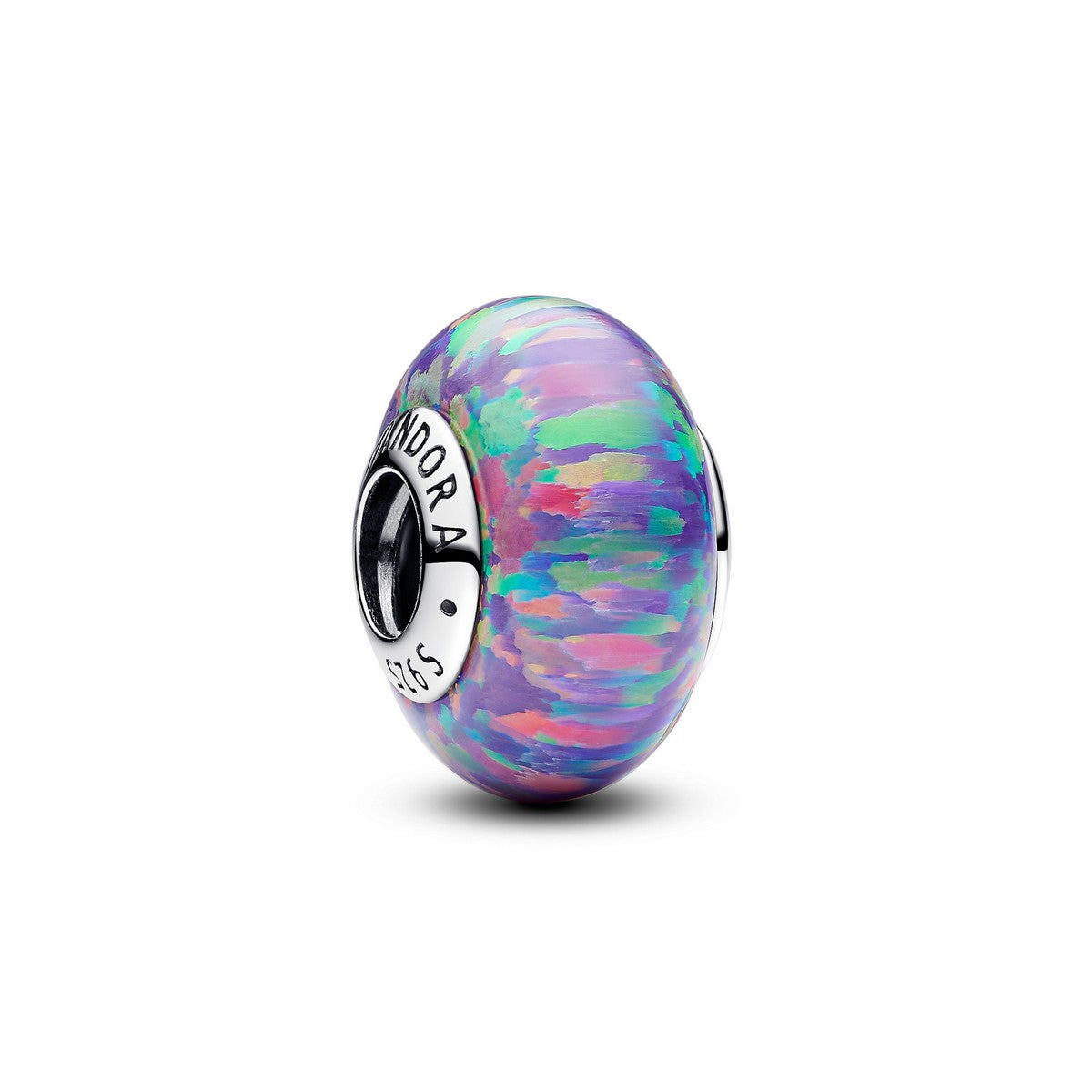 Pandora Opalescent Paarse Bedel zilver - 791691C05