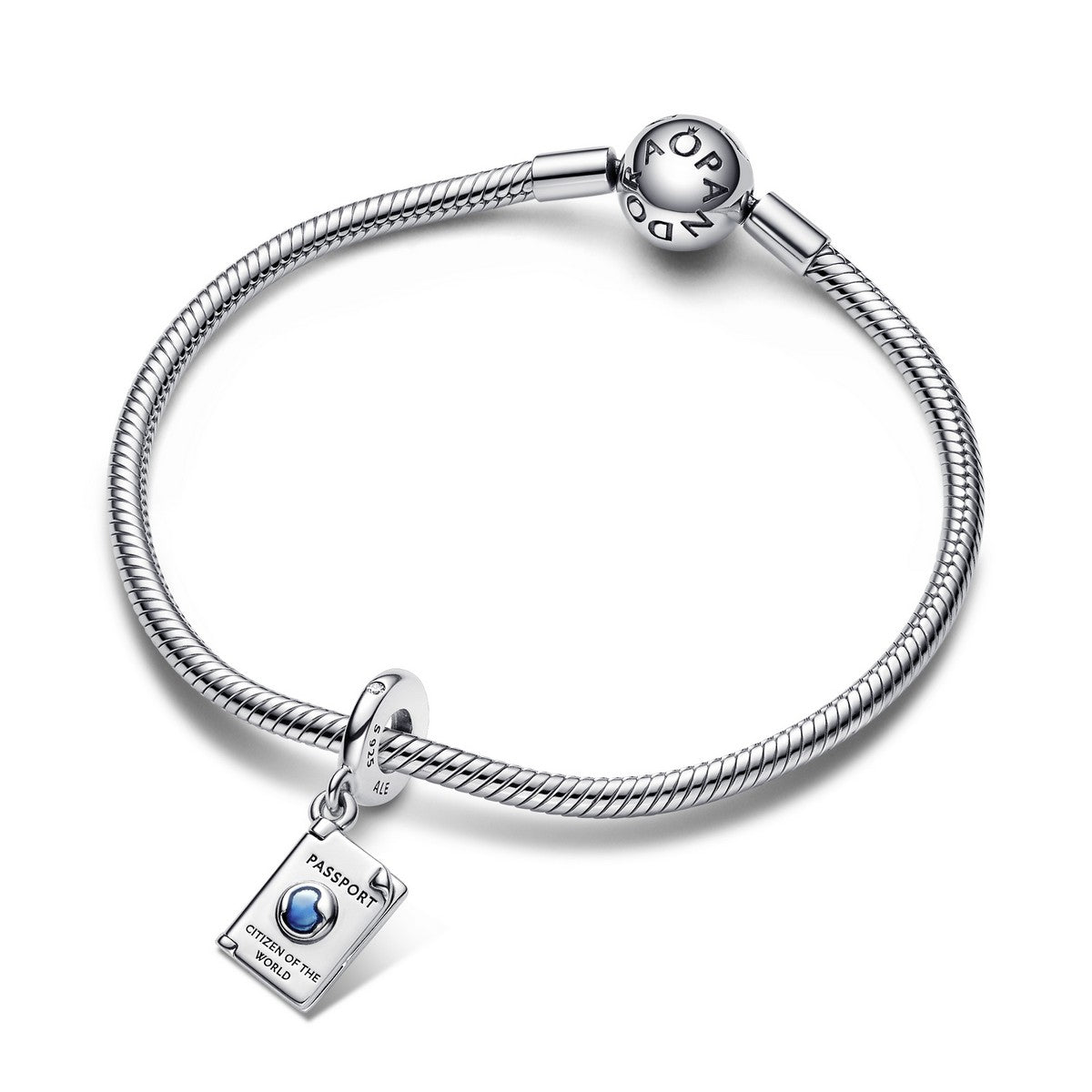 Pandora Openbare Paspoort Hangende Bedel zilver - 792680C01