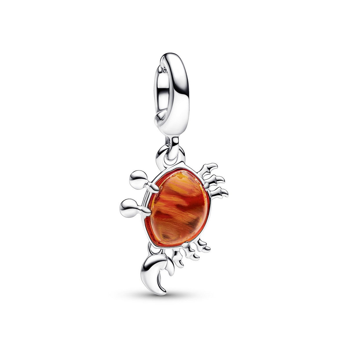 Pandora Disney De Kleine Zeemeermin Sebastiaan de Krab Hangende Bedel zilver - 792694C01