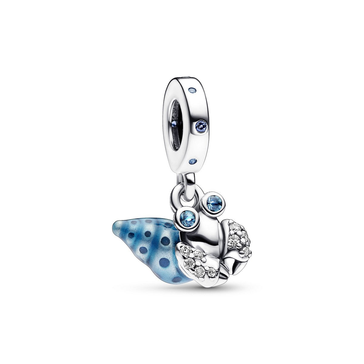Pandora Glow-in-the-dark Heremietkrab Hangende Bedel zilver - 792700C01