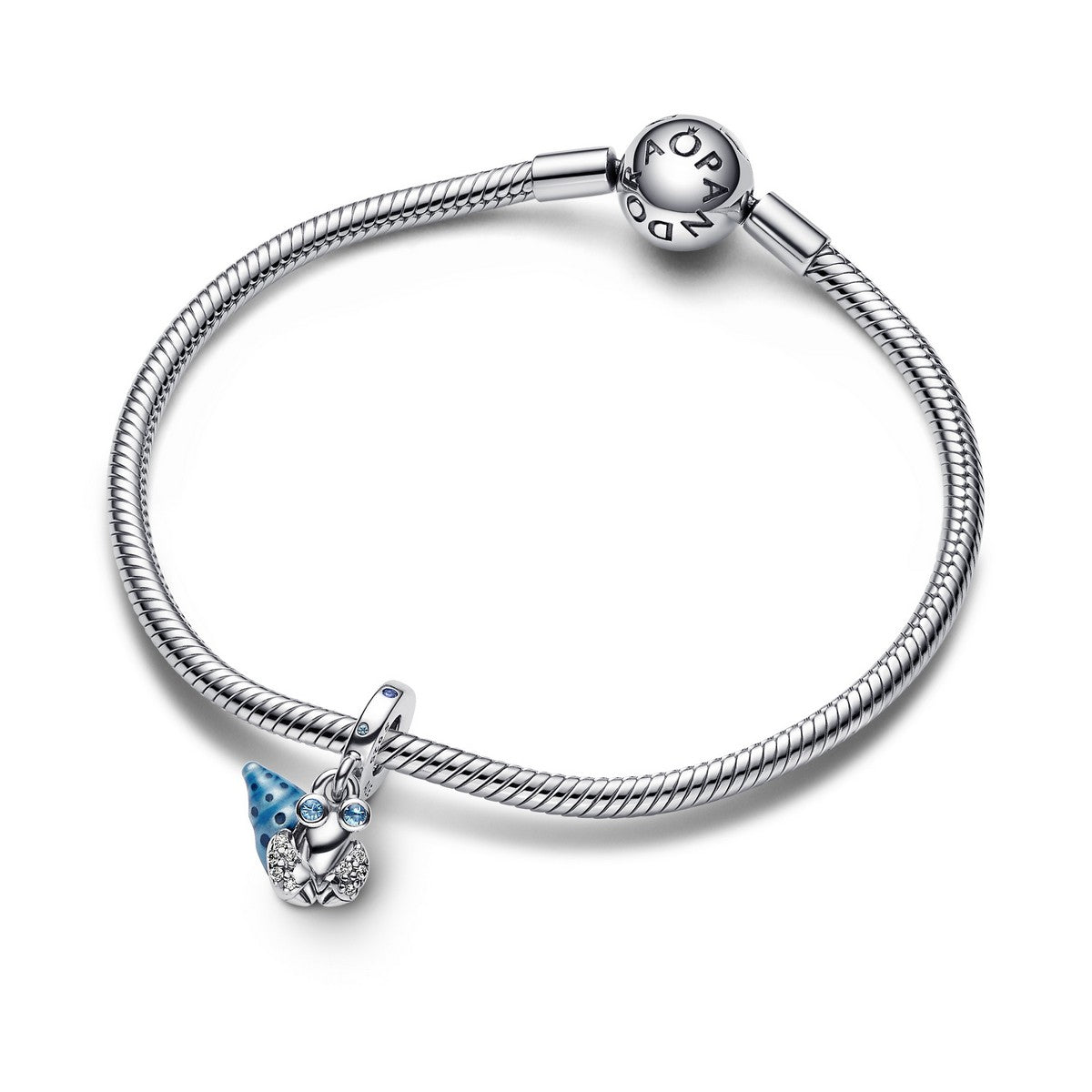 Pandora Glow-in-the-dark Heremietkrab Hangende Bedel zilver - 792700C01