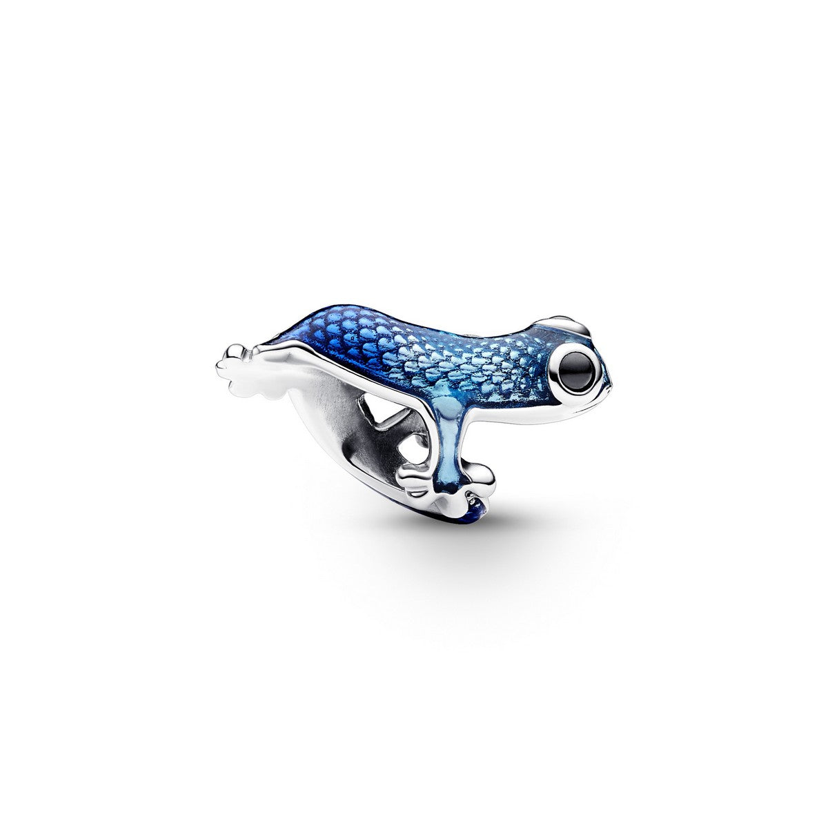 Pandora metallic blauwe gekko bedel 792701C01, exclusief en kwalitatief hoogwaardig. Ontdek nu!