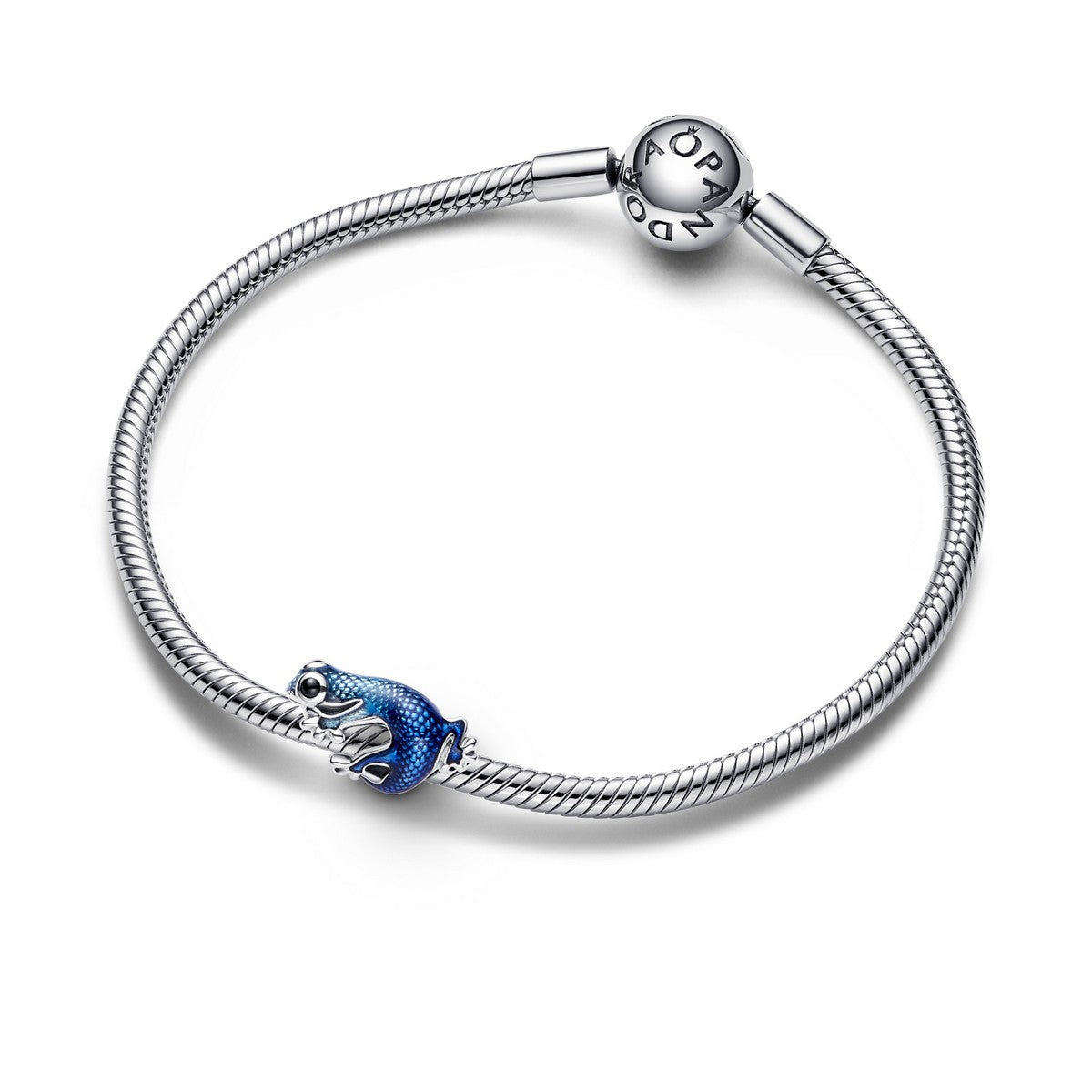 Pandora metallic blauwe gekko bedel 792701C01, exclusief en kwalitatief hoogwaardig. Ontdek nu!
