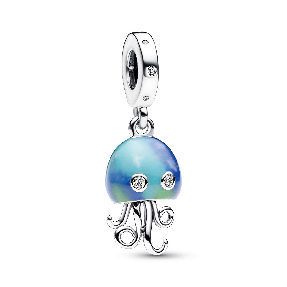 Pandora Colour-changing Kwal Hangende Bedel zilver - 792704C01