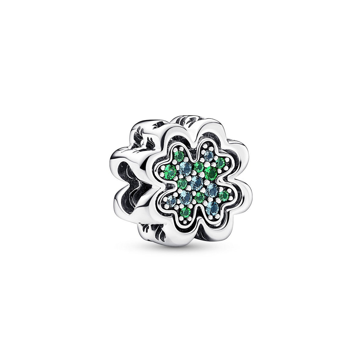 Pandora Deelbare klavertjevierbedel zilver - 792752C01