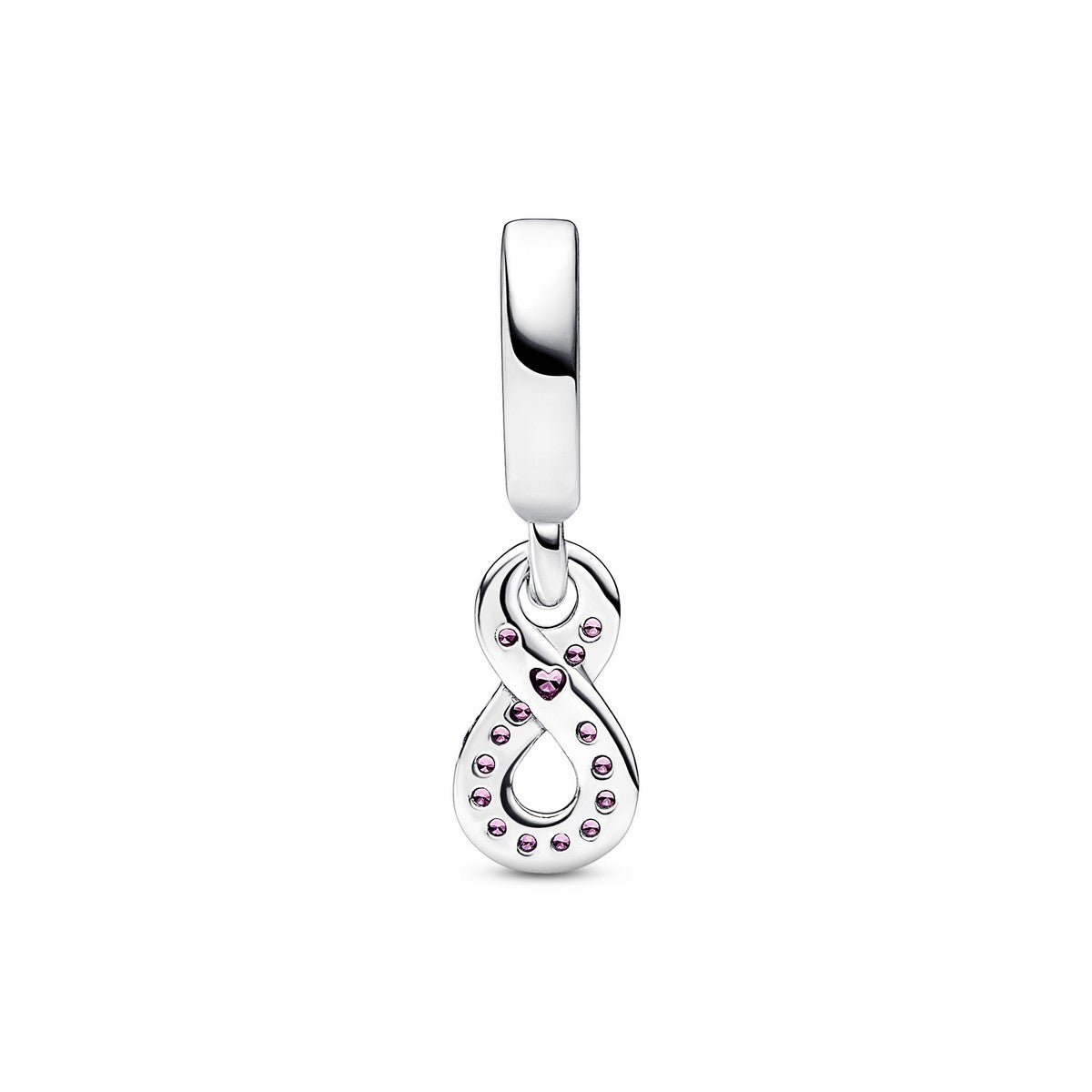 Pandora Sprankelende hangende bedel infinity zilver - 792766C01