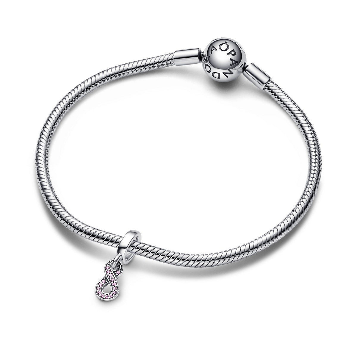 Pandora Sprankelende hangende bedel infinity zilver - 792766C01