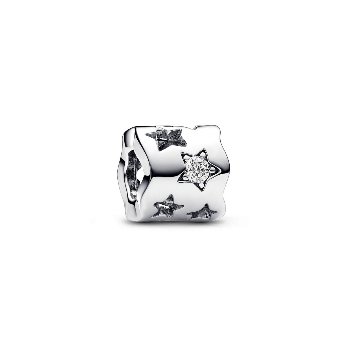 Pandora Sprankelende Opengewerkte Sterbedel zilver - 792827C01