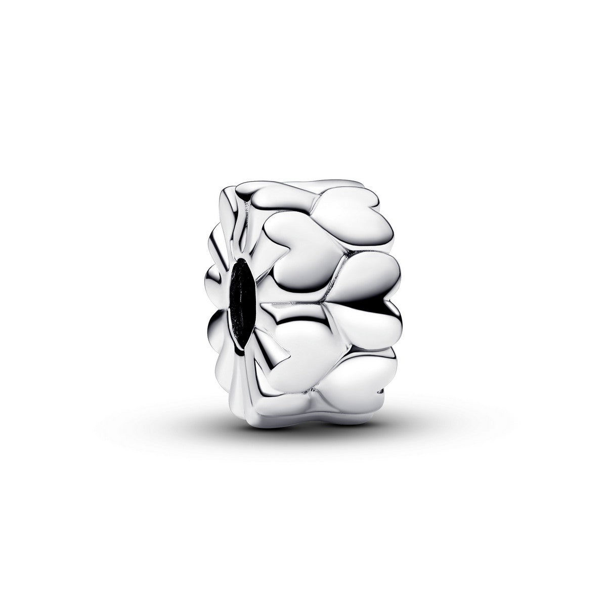 Pandora Hart Patroon Clipbedel zilver - 792828C00