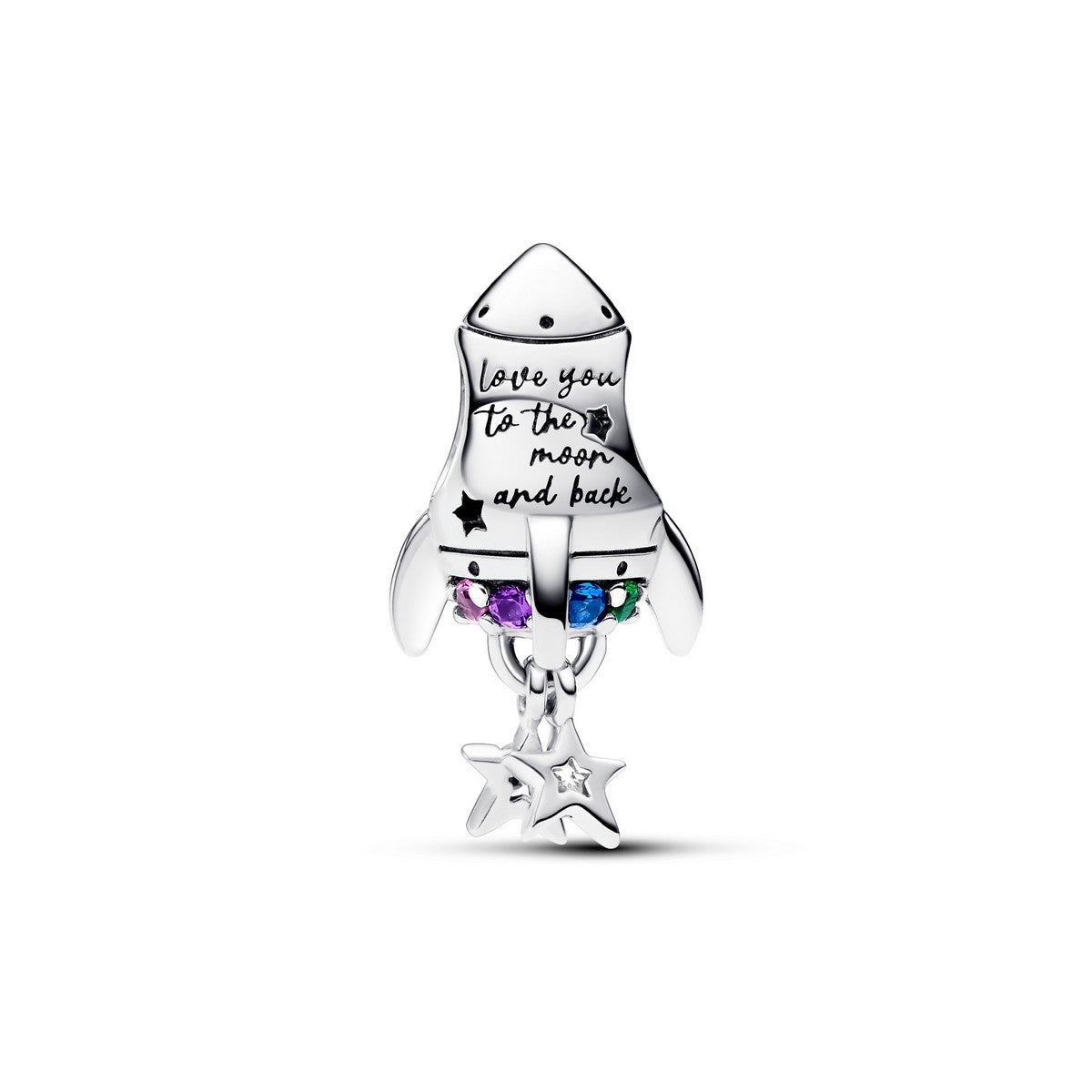 Pandora Space Love Rocket Bedel zilver - 792831C01