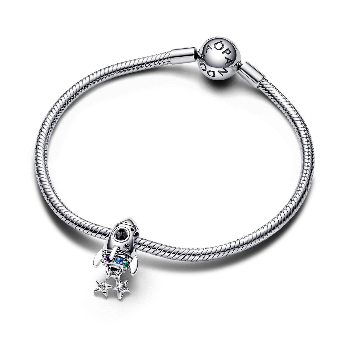 Pandora Space Love Rocket Bedel zilver - 792831C01
