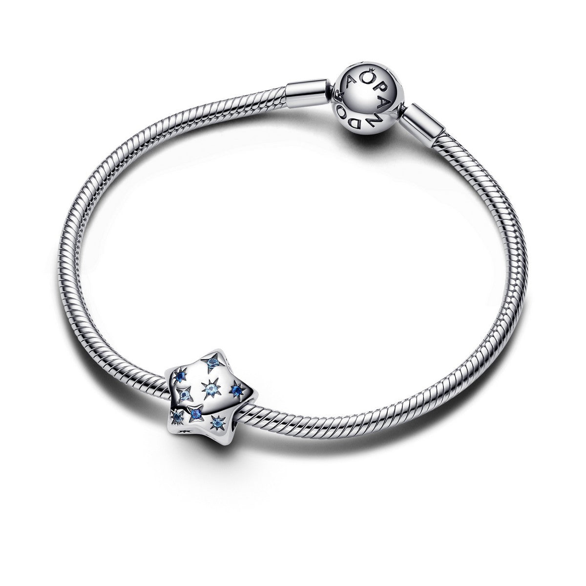 Pandora Opvallende Sprankelende Ster Bedel zilver - 792974C01